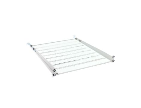 Półka 19 cali 1U G/550 szara (RAL 7035) z podporą TN-19-550-1U-GY