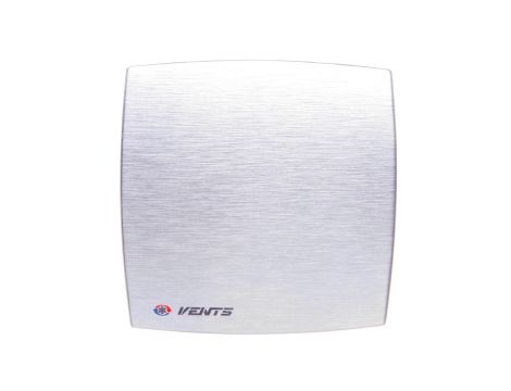 Wentylator osiowy fi 100 230V 14W 88m3/h 33dB timer i higrostat szczotkowane aluminium 100LDATHMET