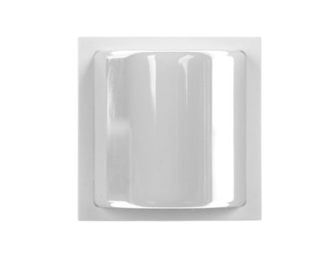 MOSAIC Lampa sygnalizacyjna trójkątna 12-24V DC biała 078571