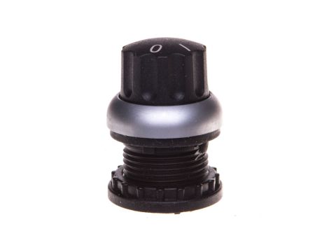 Napęd przełącznika 2 położeniowy z opisem I-0 czarny z samopowrotem M22-W 216853