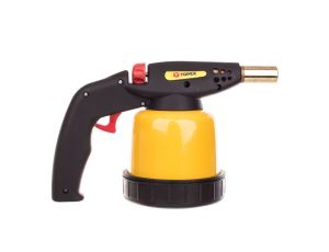 Lampa lutownicza gazowa 1.9 kW na naboje 190 g zapłon piezo do pracy w każdej pozycji 44E143