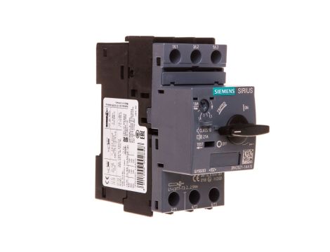 Wyłącznik silnikowy 3P 0,55kW 1,1-1,6A 3RV2021-1AA10