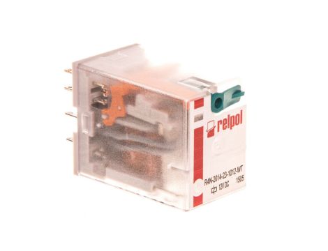 Przekaźnik przemysłowy 4P 12V DC AgNi R4N-2014-23-1012-WT