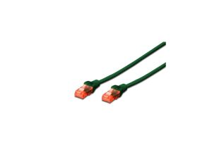 Kabel krosowy (Patch Cord) U/UTP kat.6 zielony 1m DK-1612-010/G