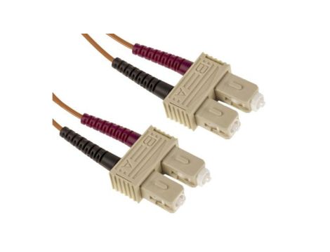 Kabel światłowodowy, średnica: 62.5/125m, OM1 Wielomodowy, Pomarańczowy, SC/SC