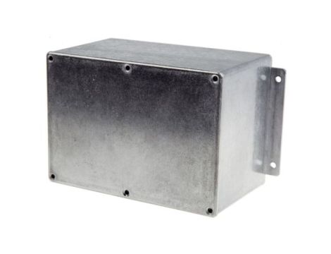 Obudowa ekranowana Srebrny z kołnierzem IP65 Neopren, 201.7 x 121.2 x 105.4mm, RS PRO