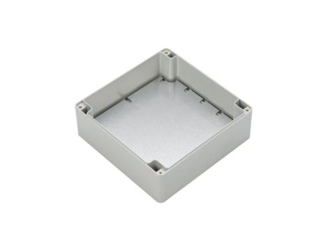 Obudowa ekranowana Szary IK07, IP67 Poliuretan, 105 x 105 x 60.1mm, RS PRO