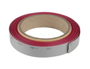 Kabel taśmowy Nieekranowany, AWG: 28, 16-żyłowy, raster: 1.27mm, 5m, -20→ +105 C