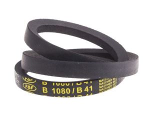 Pas napędowy, profil B, materiał: PET, guma, 17mm x 11mm x 1.04m, RS PRO