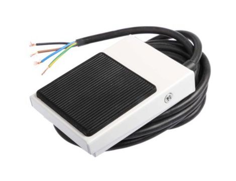 Metalowy przełącznik nożny IPX2 Uniwersalny Chwilowy Stal miękka, SP-CO 3 A 24V 250V