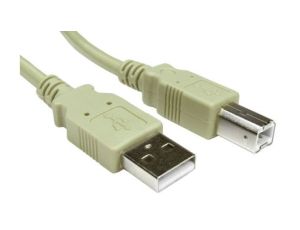 Kabel USB, dł. 3m, kolor: Szary