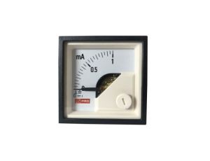 Amperomierz analogowy panelowy 1 (Input)mA DC -10C do +65C RS PRO