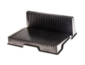 L shaped PCB rack w/25 slot,273x210x83mm