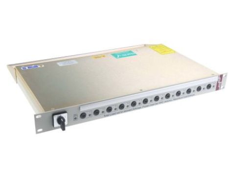 Listwa zasilająca, z bezpiecznikiem, 20 A, 250 V, 12 wtykowa IEC C13