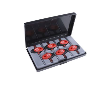 Zestaw kluczy Torx typu Prosty, 6 szt., RS PRO