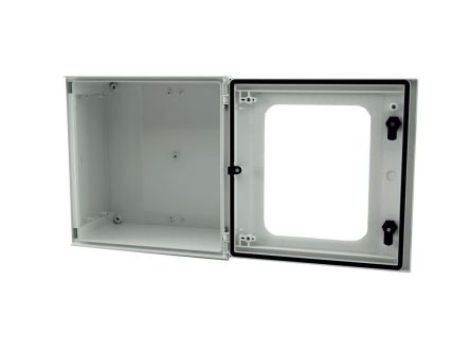 Szafka ścienna rozdzielcza Jasnoszary, materiał: Plastik wzmacniany włóknem szklanym, IP66, RS PRO RAL 7035