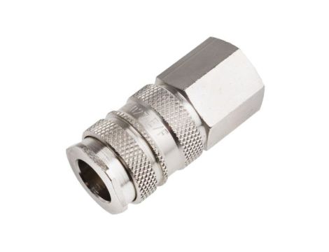 Szybkozłączka pneumatyczna, materiał Mosiądz, złącze G 3/8 żeńskie, RS PRO CEJN 410, Rectus 27, TST 410