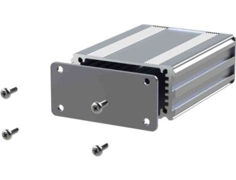 Obudowa urządzeń elektronicznych, aluminiowa, Srebrny, 80 x 63.5 x 30mm, RS PRO