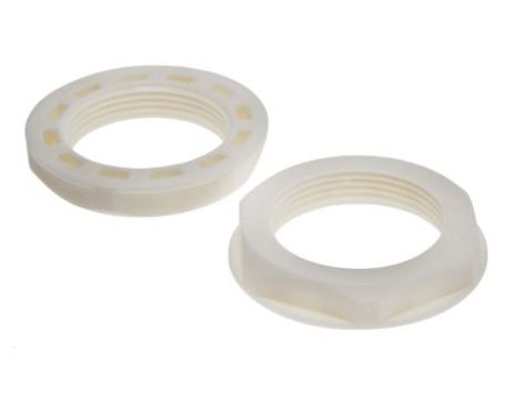 Nakrętka do dławnic kablowych, M32, IP68, kolor: Biały, materiał: Nylon 66, RS PRO