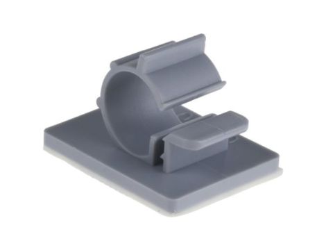 Spinka do kabli Zacisk kablowy, 10mm, materiał: Nylon 66, Samoprzylepny, 30 x 24.5mm, RS PRO