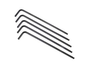 Klucz imbusowy Jednostki metryczne 4mm Końcówka kulkowa, typu L, materiał: Stal chromowo-wanadowa, RS PRO