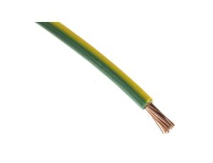 Kabel trzynormowy PCW, dł. 100m 6 mm, 53 A, 1 kV, Maks. +105C Zielony/Żółty Zgodność z trzema normami, RS PRO