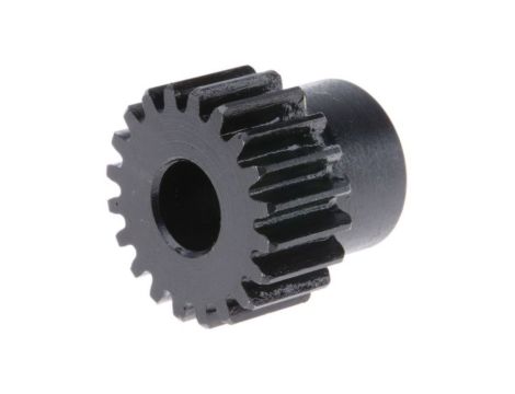 Koło zębate walcowe, moduł: 1, l.zębów: 20, śr. piasty: 16mm, śr. otworu: 8mm, Stal