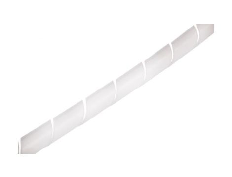 Opaska spiralna, Ø , Ø Maximum of 8mm, materiał: Polietylen, kolor: Naturalny, RS PRO