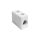 10mm Złącze wtykowe do druku Biały 1-żyłowe, Wkręcane, 450 V Śruba