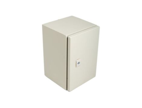 Szafka ścienna rozdzielcza RAL 7032, materiał: Stal, IP66, 200 x 300 x 200mm, RS PRO