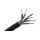 Sieciowy kabel zasilający 5 Core Polichlorek winylu PVC Sheath Czarny 8.04mm od , 300 V, 500 V
