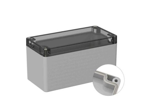 Obudowa ogólnego użytku ekranowana Szary IP66 Silikon, 80 x 160 x 85mm, RS PRO 5U2