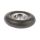Kółko do wózka, Pneumatyczne, Guma, Czarny, obc.: 75kg, śred.: 196mm, szer.: 48mm