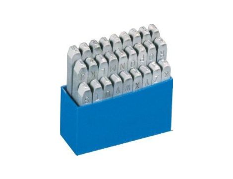 KOMPLET ZNACZNIKÓW LITERY 8MM