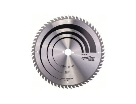 PIŁA TARCZOWA-T OPTILINE WOOD 315*3,2*30/Z60