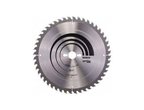 PIŁA TARCZOWA-T OPTILINE WOOD 300*3,2*30/Z48