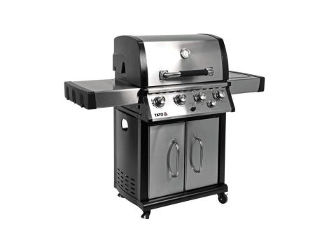 GRILL GAZOWY 4+1 STAL NIERDZEWNA 17,5KW