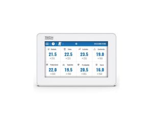 TECH M-12 - Panel kontrolny do listwy L-12 przewodowy kolor biały