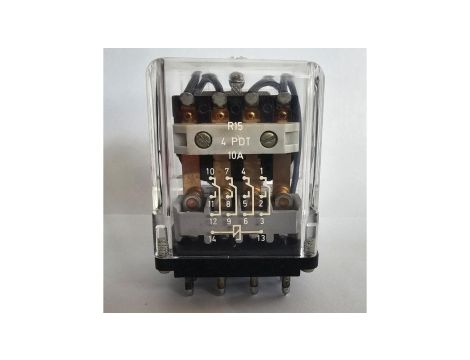 Przekaźnik przemysłowy 4P 12V AC AgCdO R15-1014-23-3012 611278