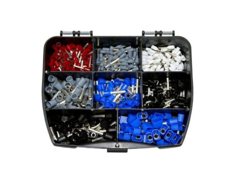 Zestaw końcówek tulejkowych izolowanych 370SZT.