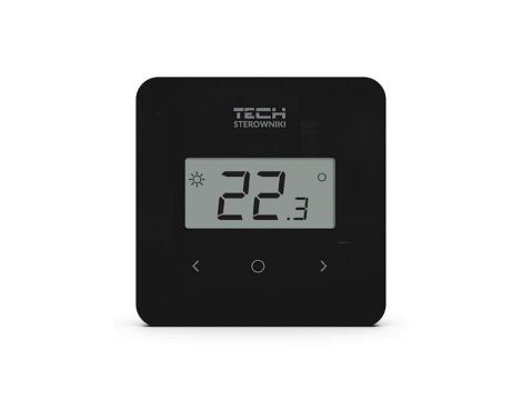 SINUM R-S2 Regulator pokojowy przewodowy kolor czarny