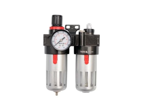 ZESPÓŁ FILTRUJĄCY REDUKTOR + SMAROWNICA 1/4 90CM3