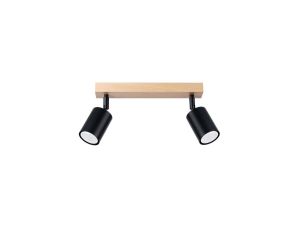 Plafon VERDO 2 czarny