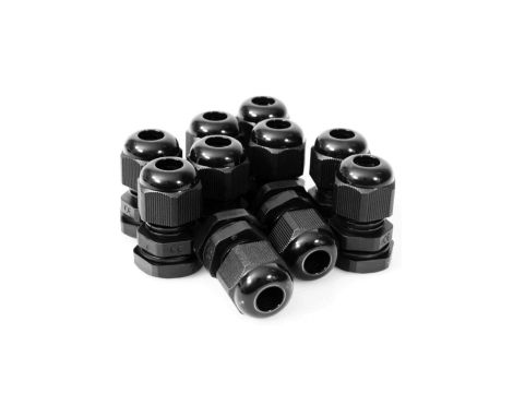 Dławnica kablowa PG 16 IP68 czarna 10szt PG 16 BLACK X10
