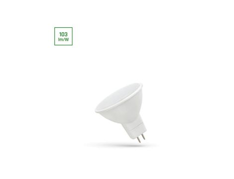 LED MR16 12V 4W SMD WW Z MLECZNĄ SZYBKĄ SPECTRUM