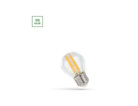 Żarówka LED KULKA E-27 230V 4W COG WW CLEAR SPECTRUM