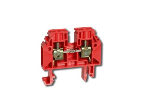 Złączka śrubowa RSA 6 A - Czerwona