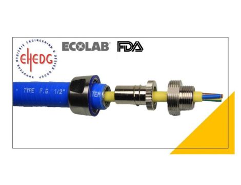 Dławik do peszla Sealtite 2 IP 68/69 M63x1,5 Hygienic Design stal nierdzewna 742.063.9