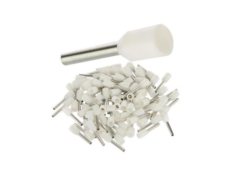 Końcówka tulejkowa izolowana typ HI / TE DIN 0,5-8 miedziana cynowana galwanicznie Elpromet