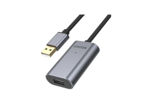UNITEK Y-271 Kabel przedłużacz aktywny USB 2.0 A (wtyk / gniazdo) 20m ze wzmacniaczem USB Premium